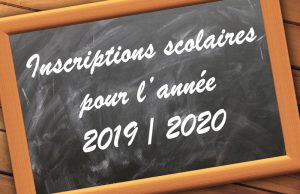 Lire la suite à propos de l’article Inscriptions 2019 -2020