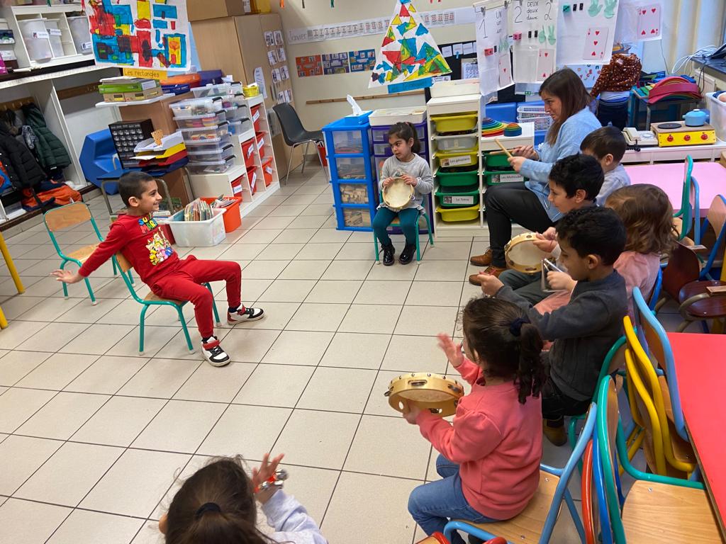 Ateliers verticaux en maternelle : Janvier