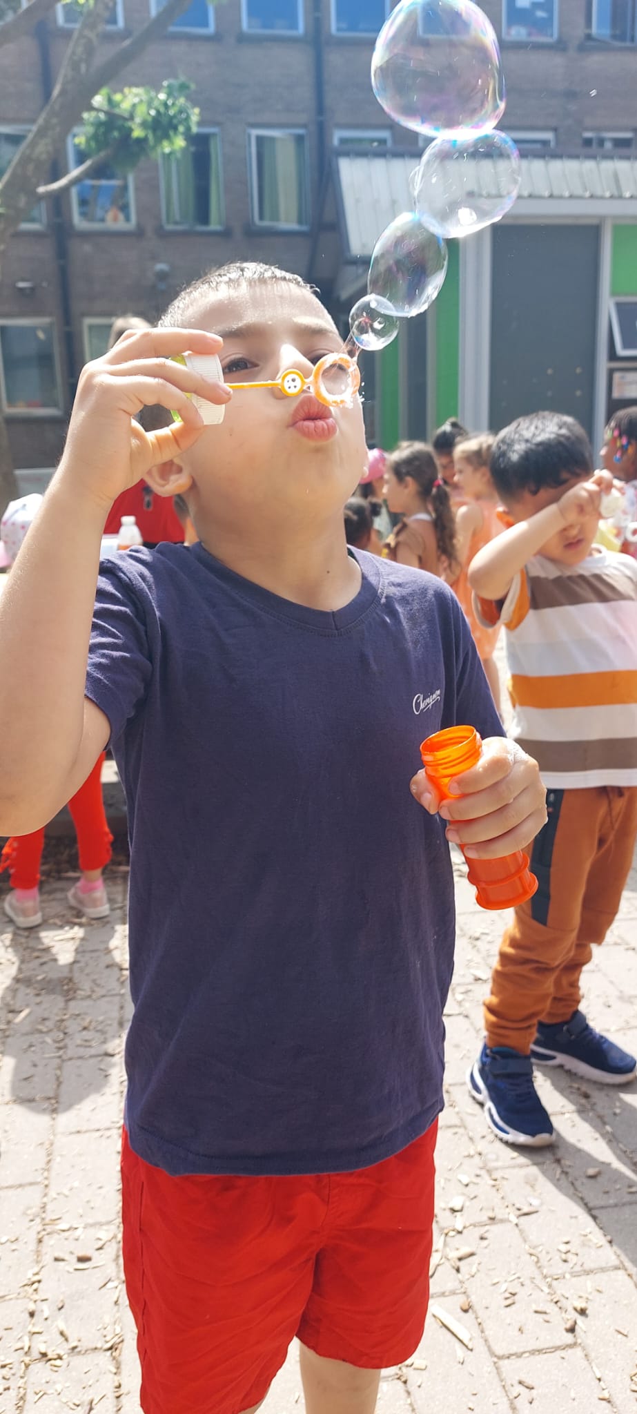 🌞💦🫧Nos ateliers verticaux…A l’extérieur !🤗🧽💉🫧