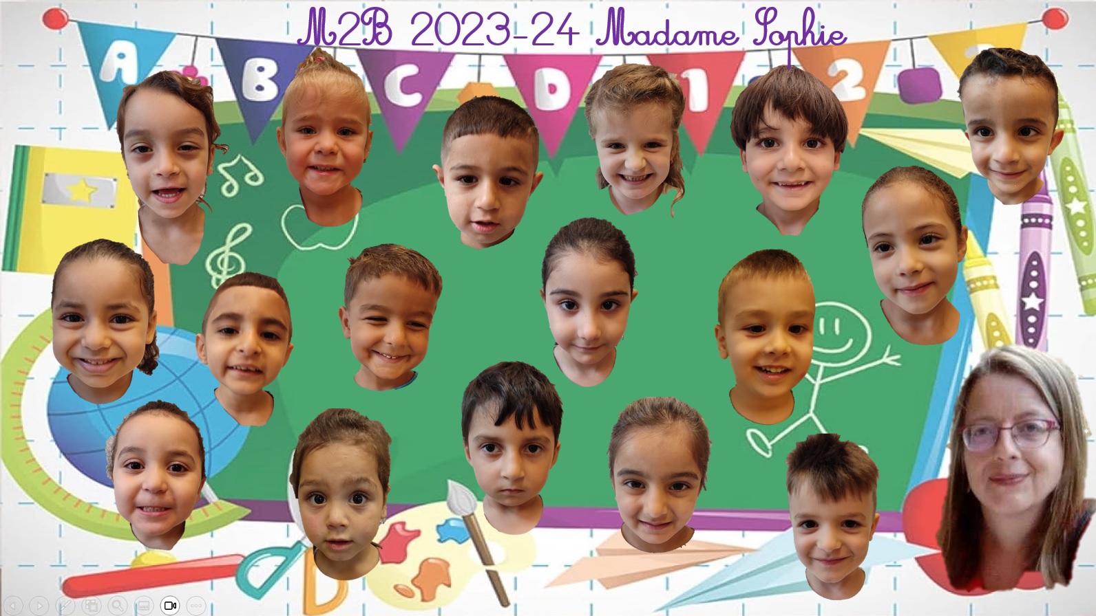 photo classe m2b sophie